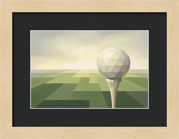 Golf Ball On