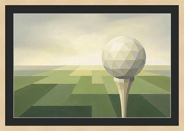 Golf Ball On