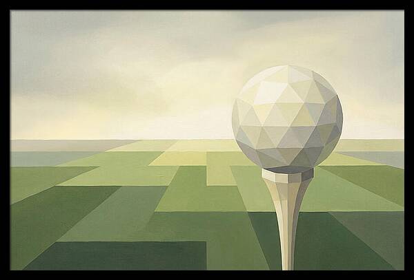 Golf Ball On