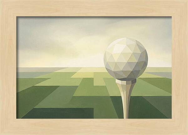 Golf Ball On