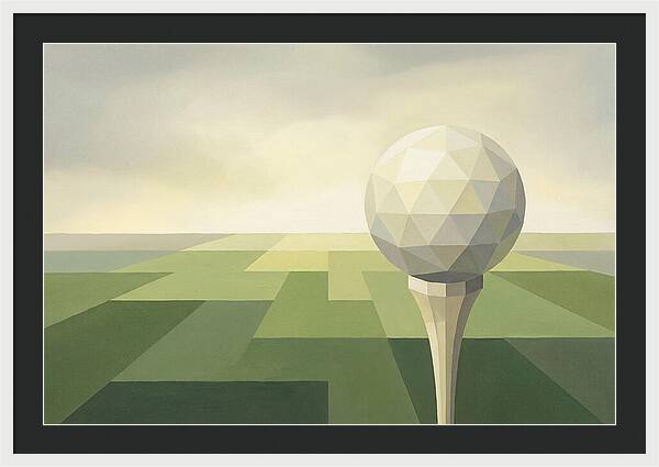 Golf Ball On