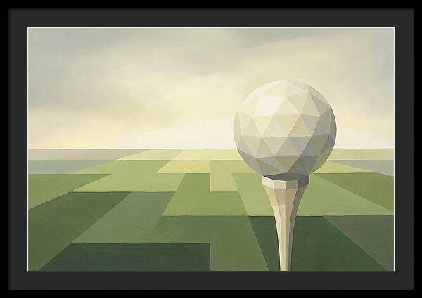 Golf Ball On