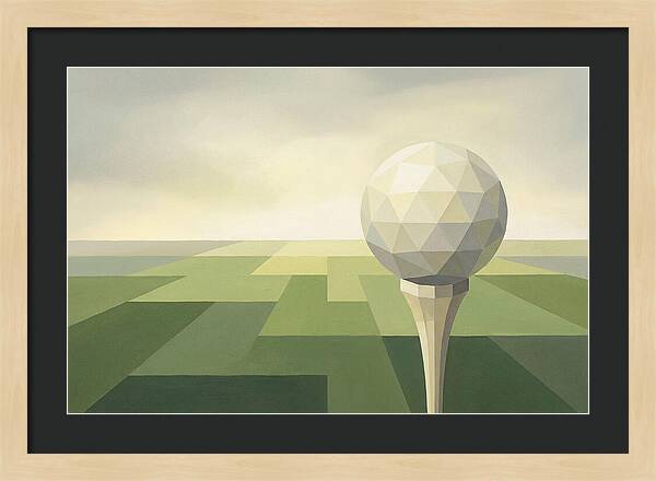 Golf Ball On