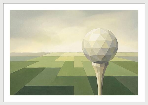 Golf Ball On