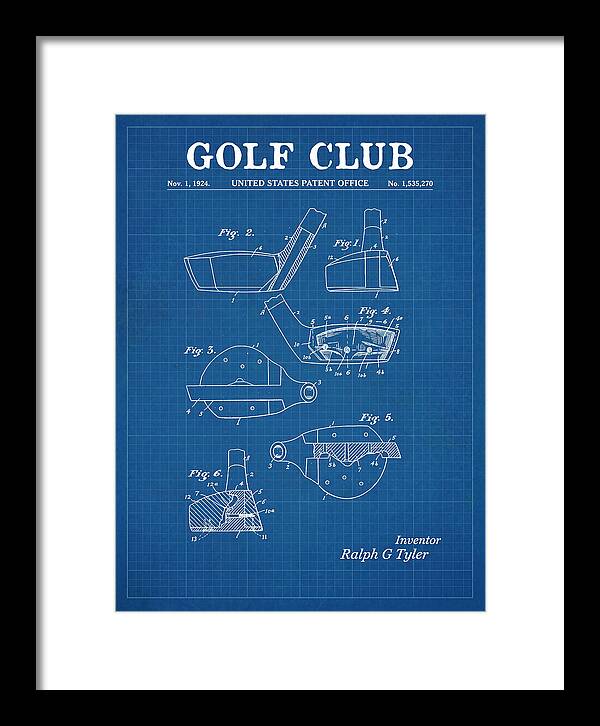Golf Club Blueprint Patent Us1535270a