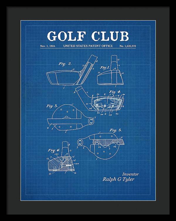 Golf Club Blueprint Patent Us1535270a