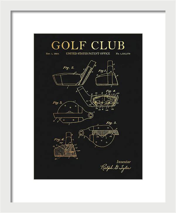 Golf Club Gold Patent Us1535270a
