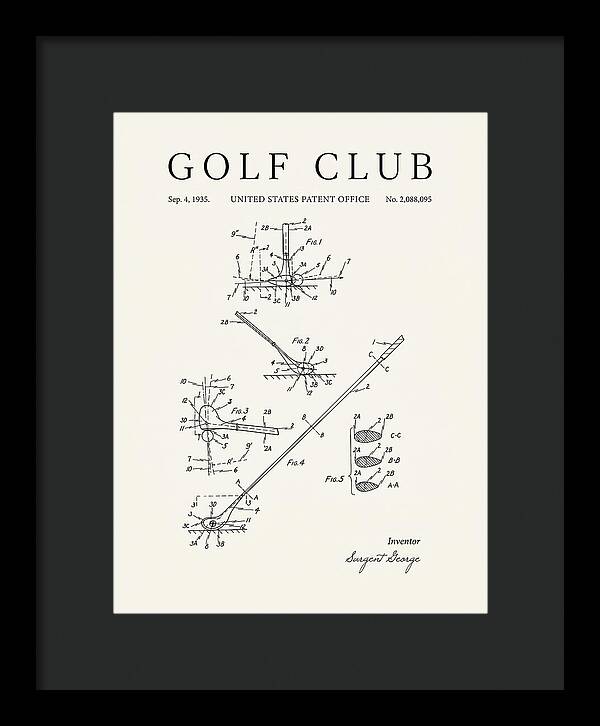 Golf Club Minimalist Patent Us2088095a