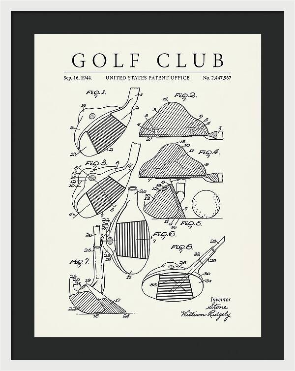 Golf Club Minimalist Patent Us2447967a