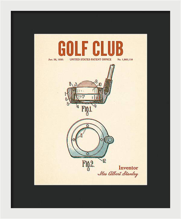 Golf Club Retro Patent Us1960110a