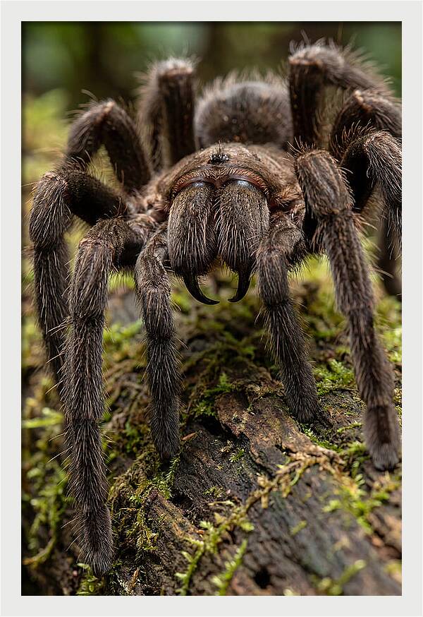 Goliath Birdeater Closeup