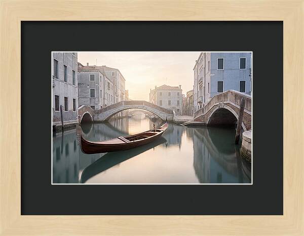 Gondola On Serene Waters