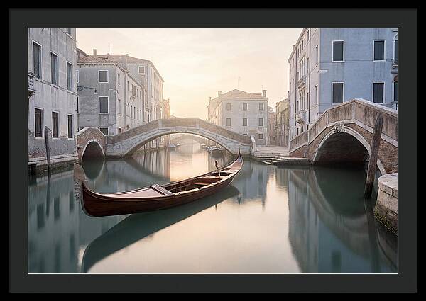 Gondola On Serene Waters