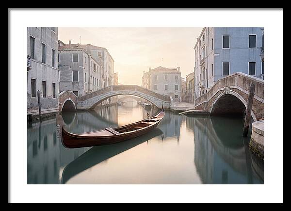 Gondola On Serene Waters