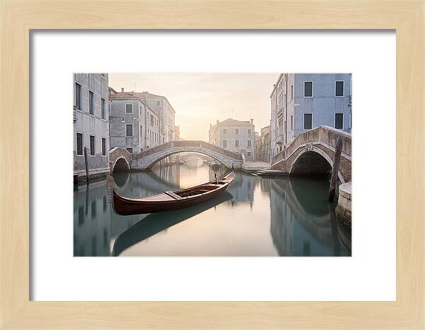 Gondola On Serene Waters
