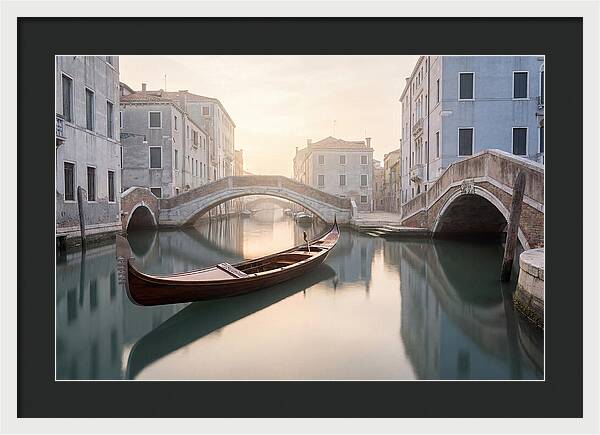 Gondola On Serene Waters