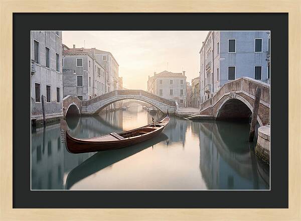 Gondola On Serene Waters