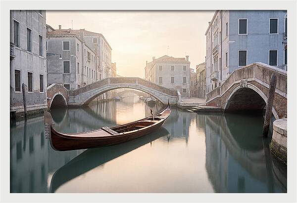 Gondola On Serene Waters