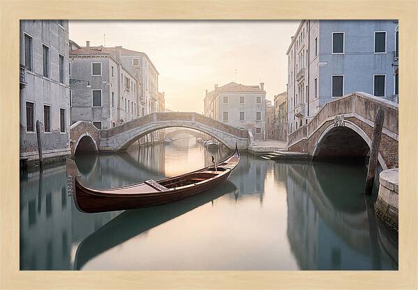 Gondola On Serene Waters