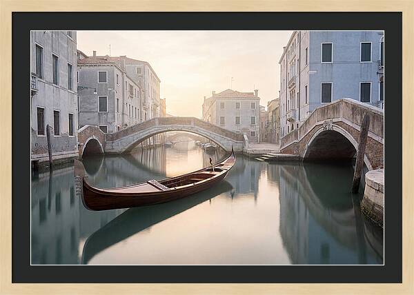 Gondola On Serene Waters
