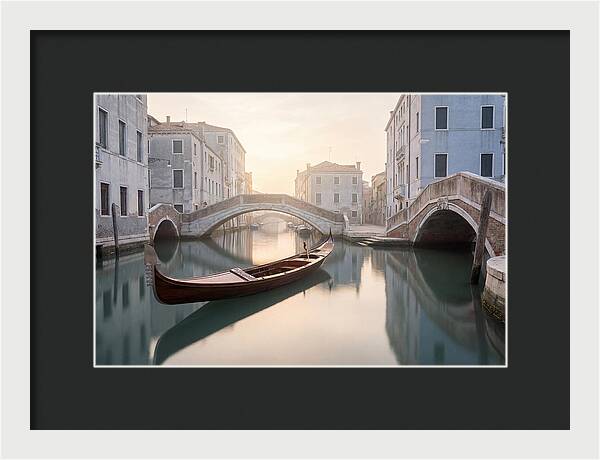 Gondola On Serene Waters