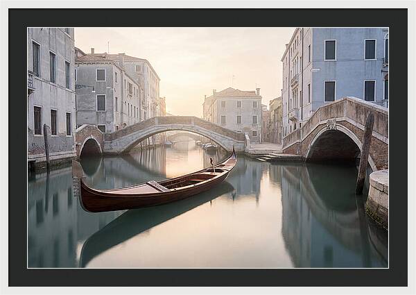 Gondola On Serene Waters