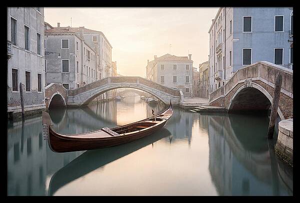 Gondola On Serene Waters