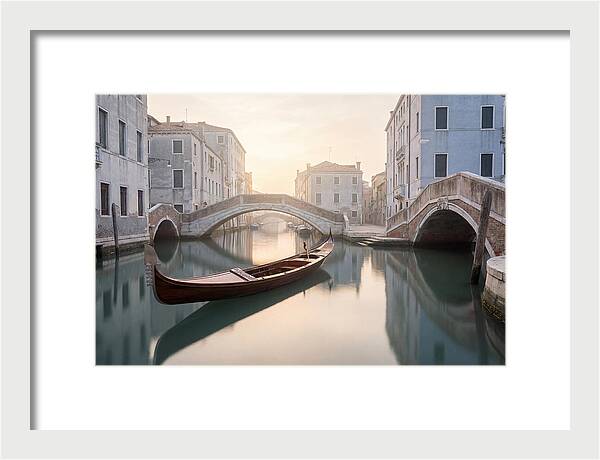 Gondola On Serene Waters