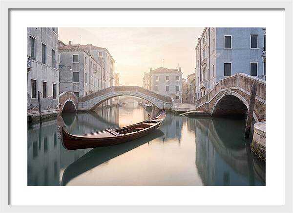 Gondola On Serene Waters