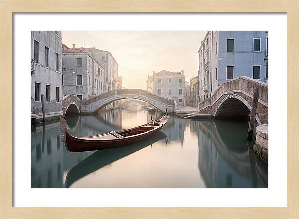Gondola On Serene Waters