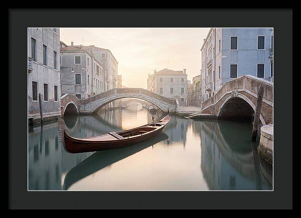 Gondola On Serene Waters