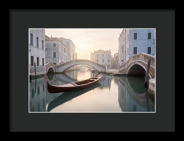 Gondola On Serene Waters