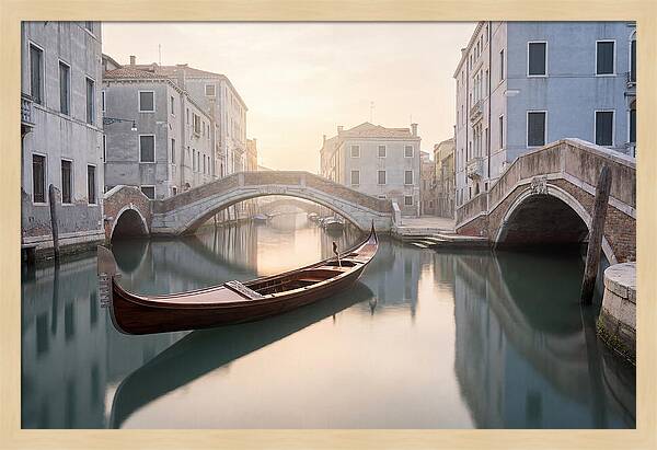 Gondola On Serene Waters