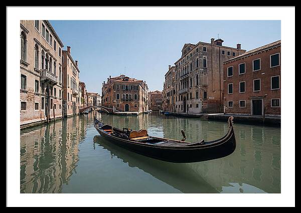 Gondola Serenity In Venice