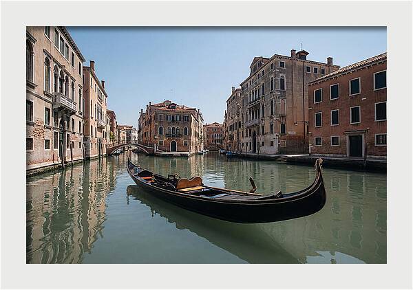 Gondola Serenity In Venice