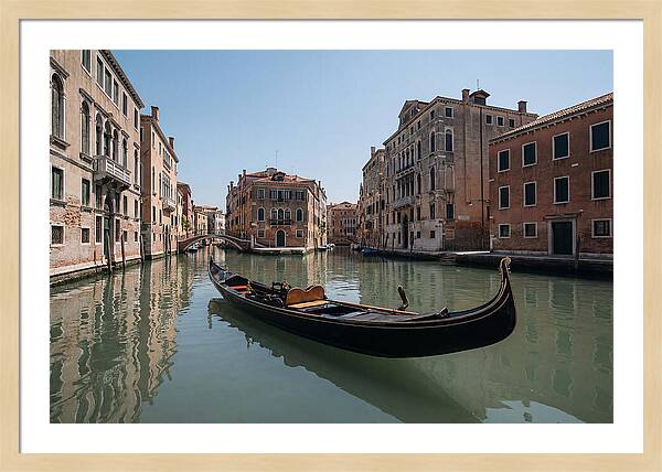 Gondola Serenity In Venice