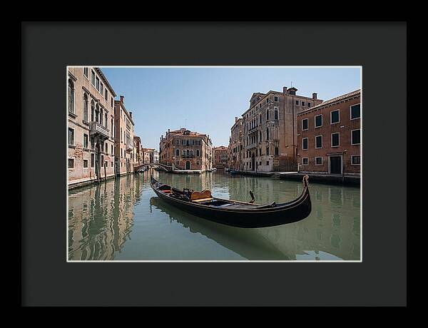 Gondola Serenity In Venice