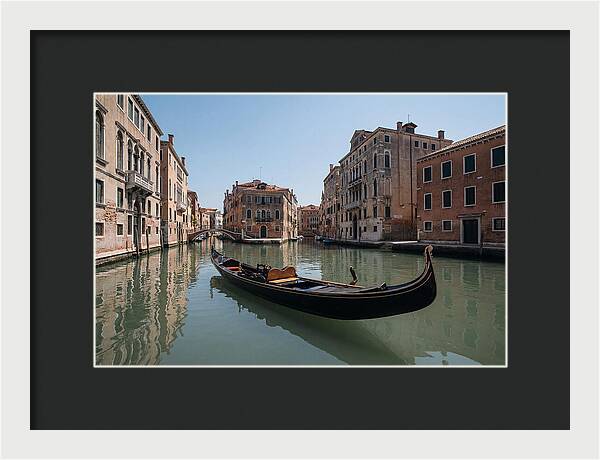 Gondola Serenity In Venice