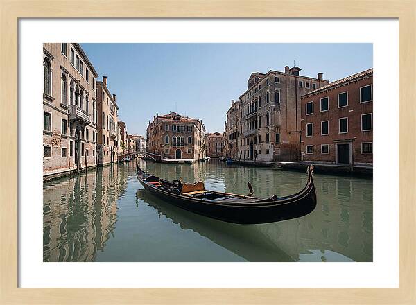 Gondola Serenity In Venice