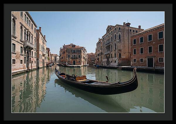 Gondola Serenity In Venice