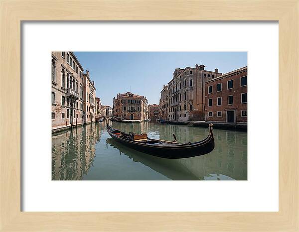 Gondola Serenity In Venice
