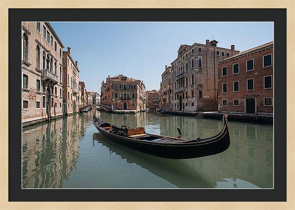 Gondola Serenity In Venice