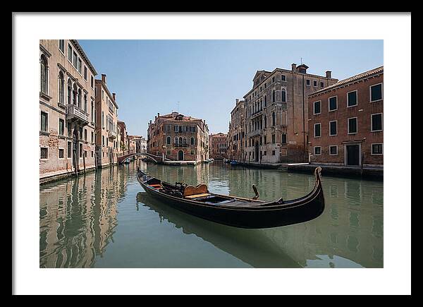 Gondola Serenity In Venice
