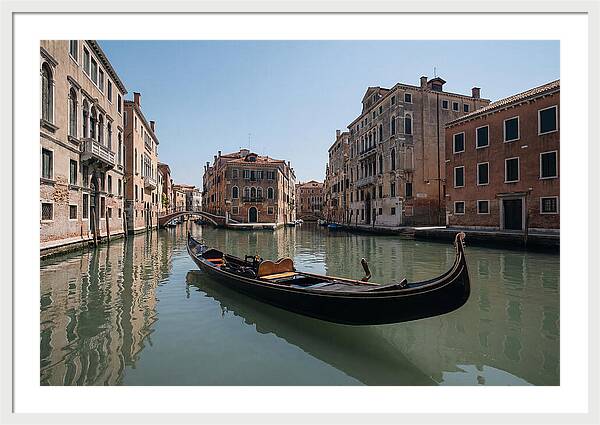 Gondola Serenity In Venice