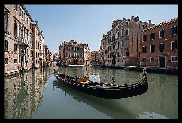 Gondola Serenity In Venice