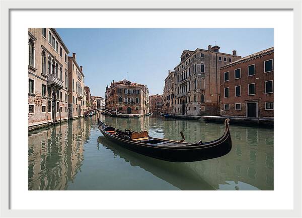 Gondola Serenity In Venice