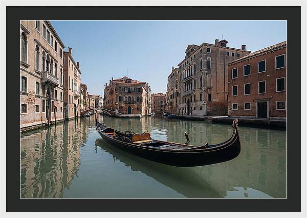 Gondola Serenity In Venice