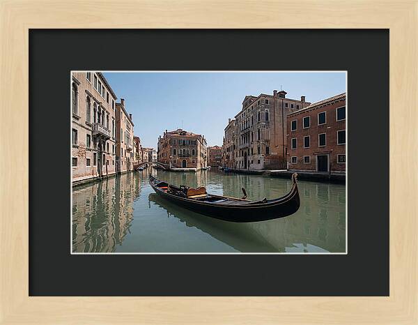Gondola Serenity In Venice