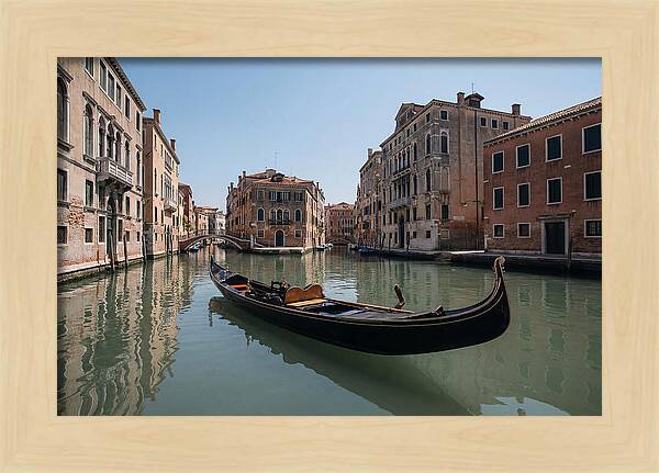 Gondola Serenity In Venice