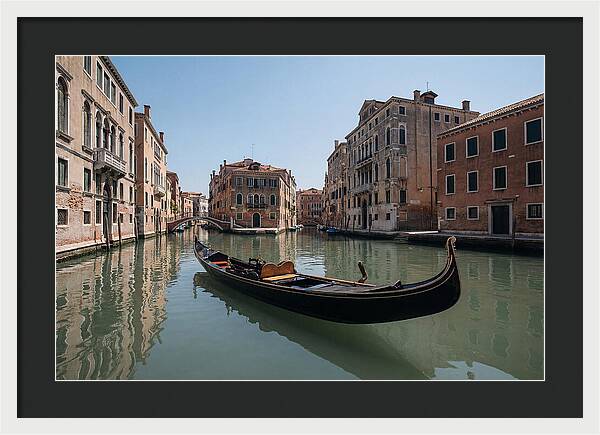 Gondola Serenity In Venice